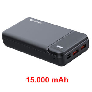 Power Bank 15.000 mAh - con ricarica rapida