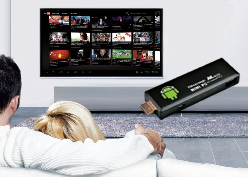 Trasformiamo un televisore HD in uno Smart TV basato su Android